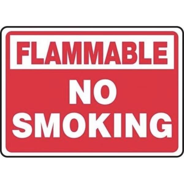 Accuform FLAMMABLE SAFETY SIGN NO SMOKING MSMK968VA MSMK968VA - main